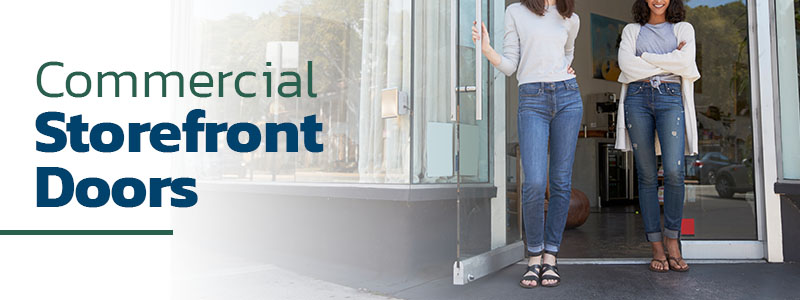 Commercial Storefront Glass Doors