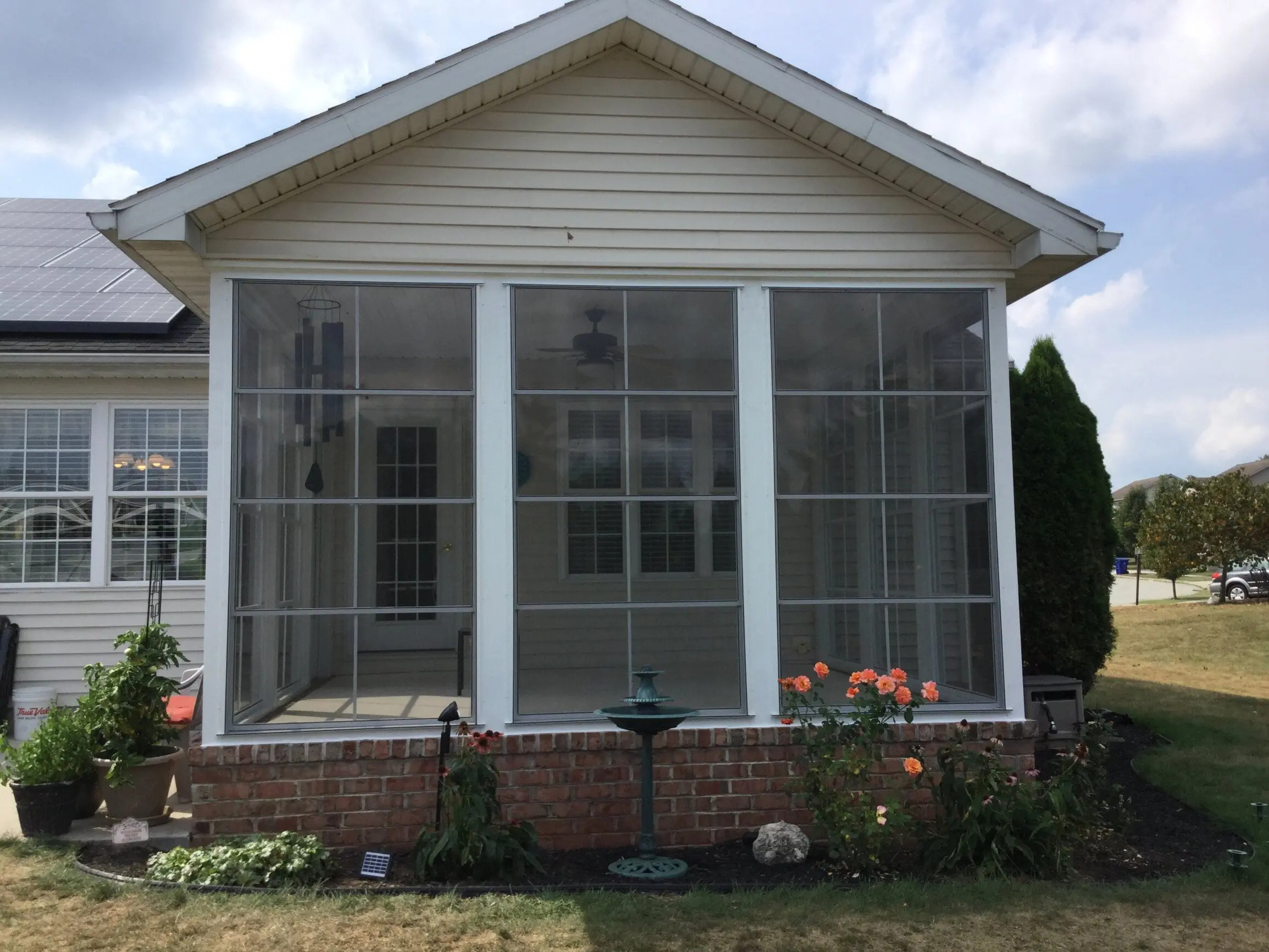 4-Track Vinyl Porch Enclosures